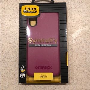 NEW iPhone X Otter Box - Symmetry Series